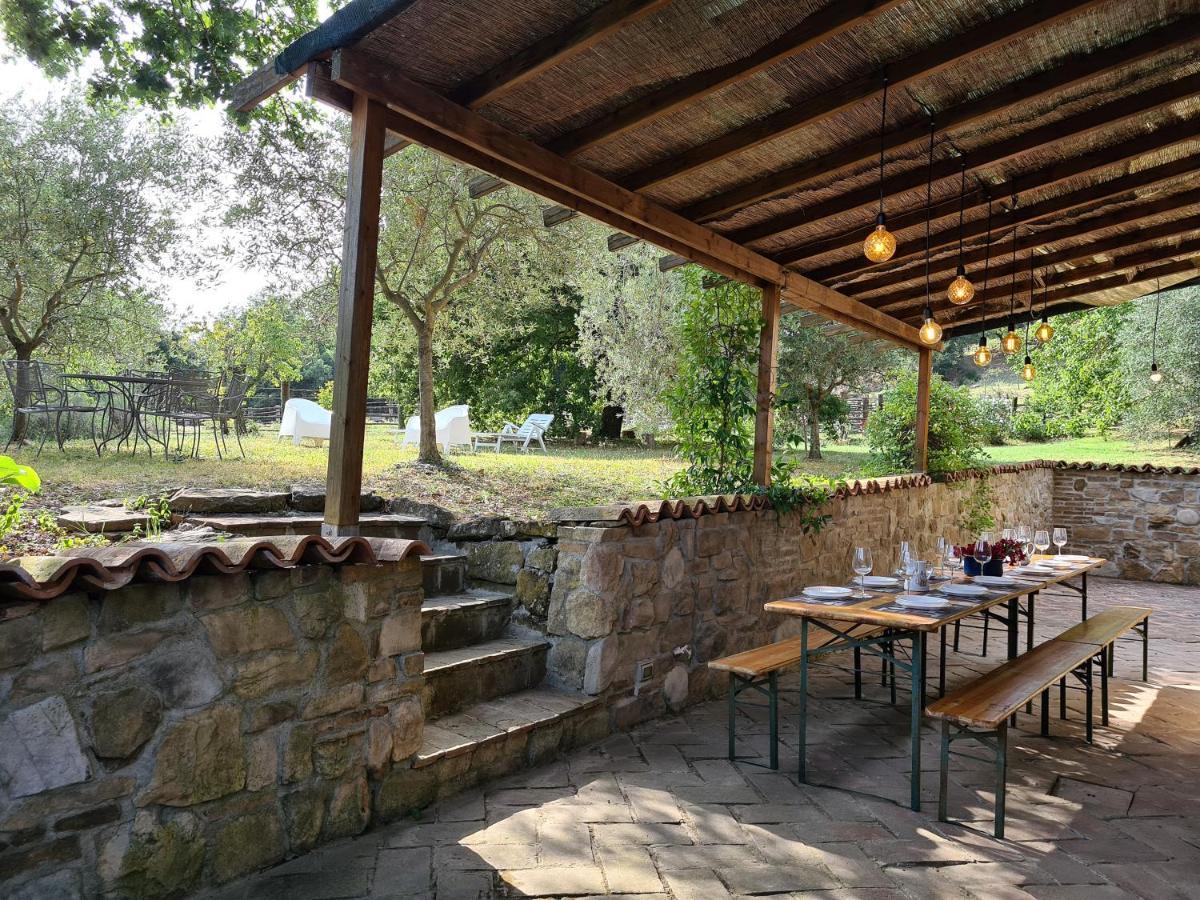 Podere La Zinzinina - Villa Intera Montecatini Val di Cecina Exteriör bild