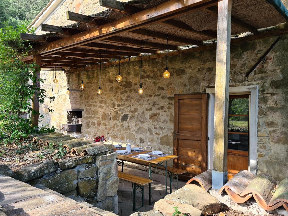Podere La Zinzinina - Villa Intera Montecatini Val di Cecina Exteriör bild